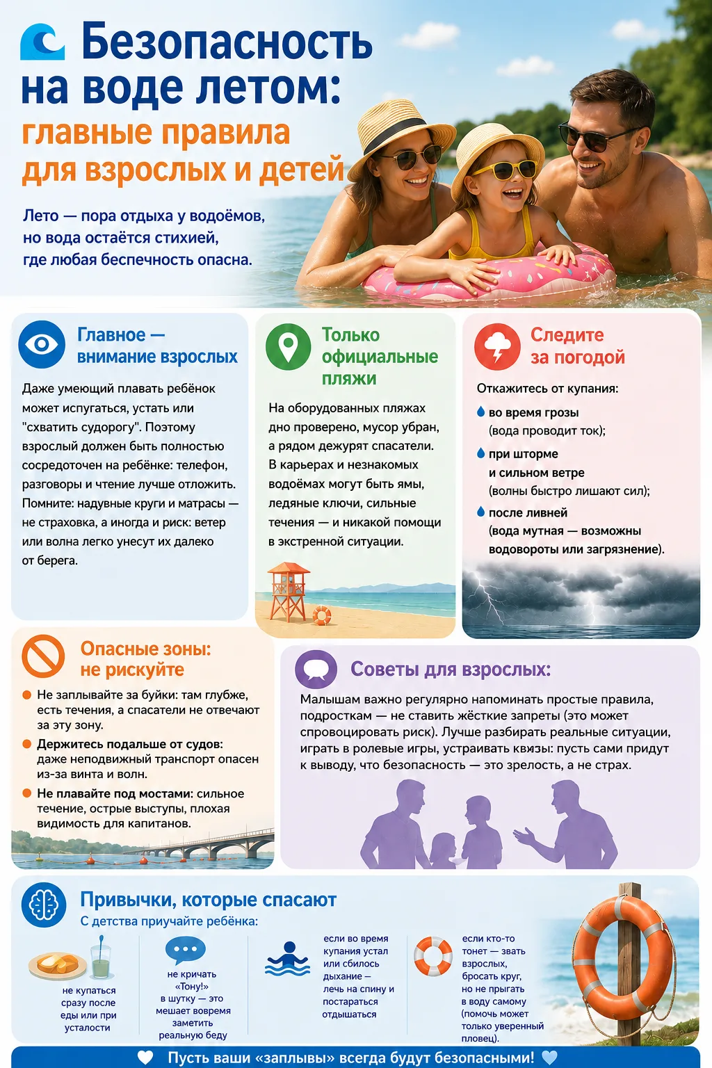 🛟Безопасность на воде летом! 🛟
#Лицей26