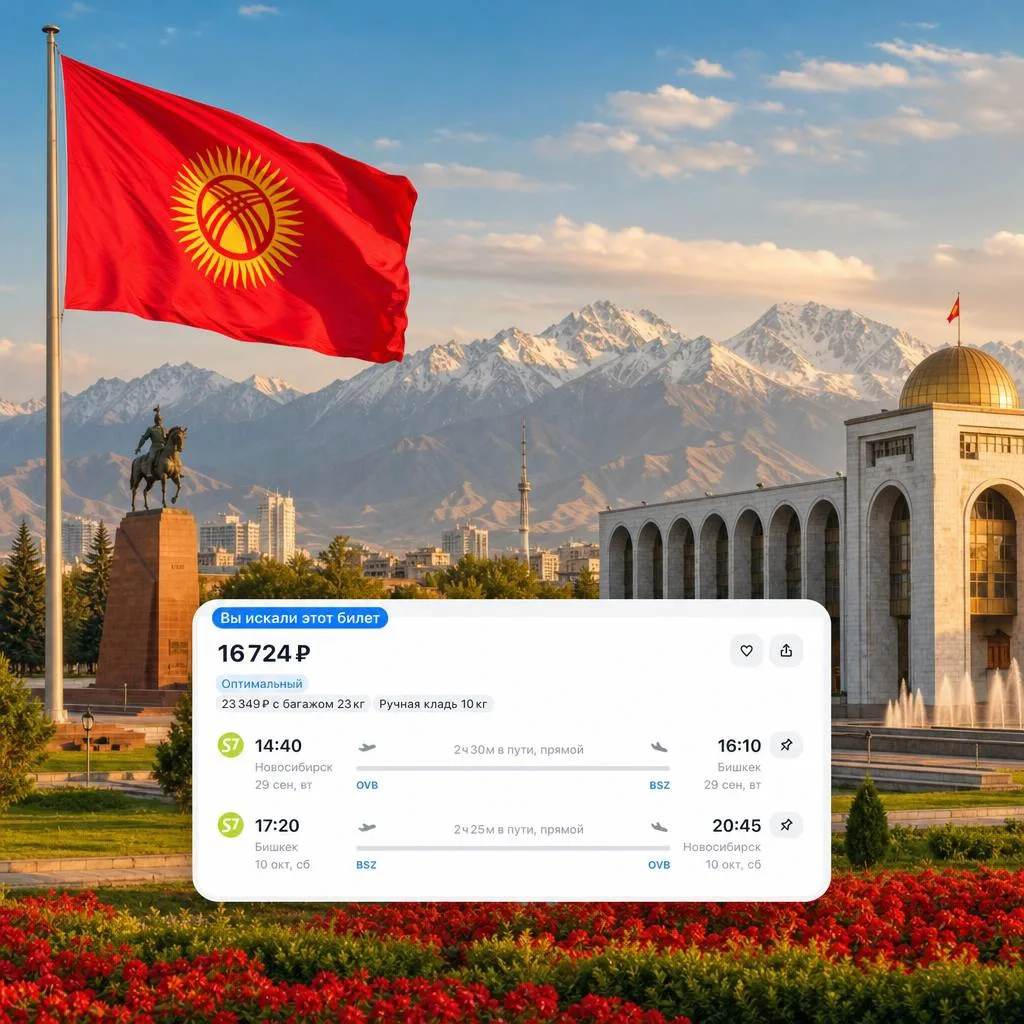 Улететь из Новосибирска в