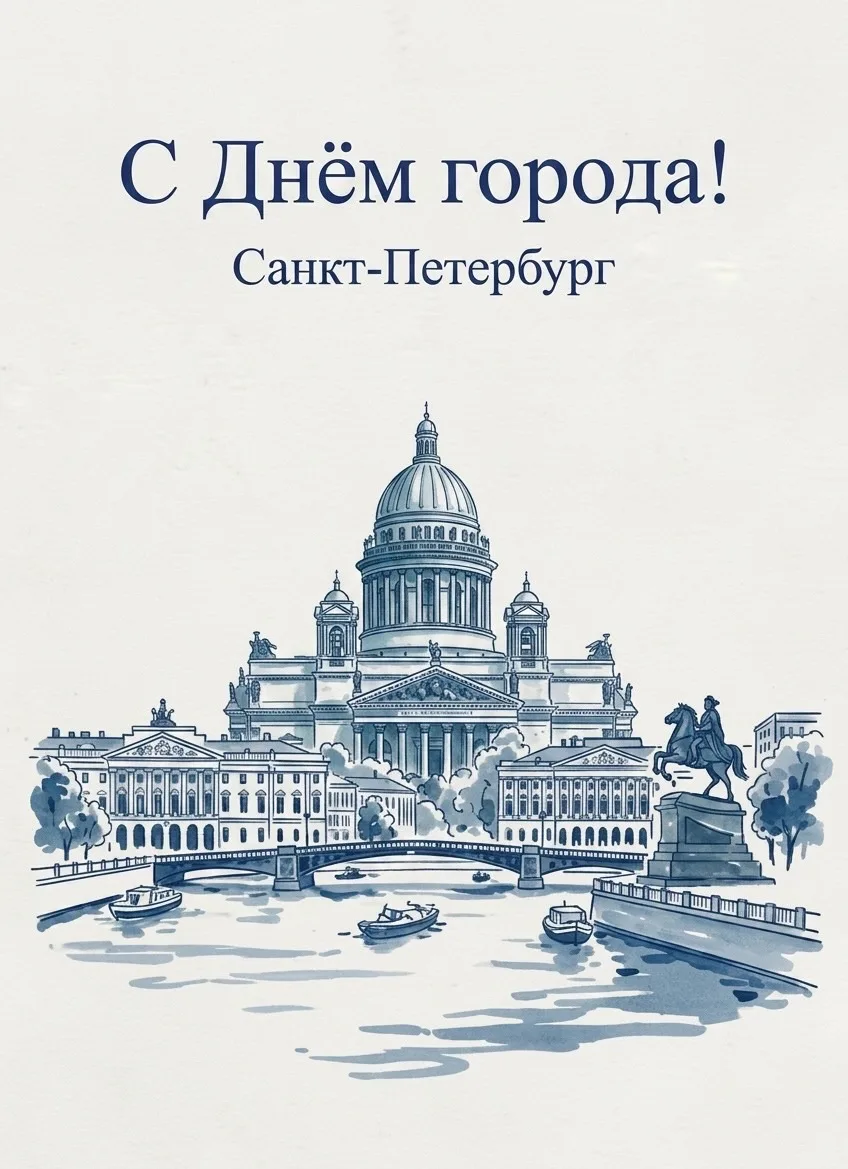 Санкт-Петербург сегодня отмечает свой день рождения — 27 мая. Основанный Петром I в 170...