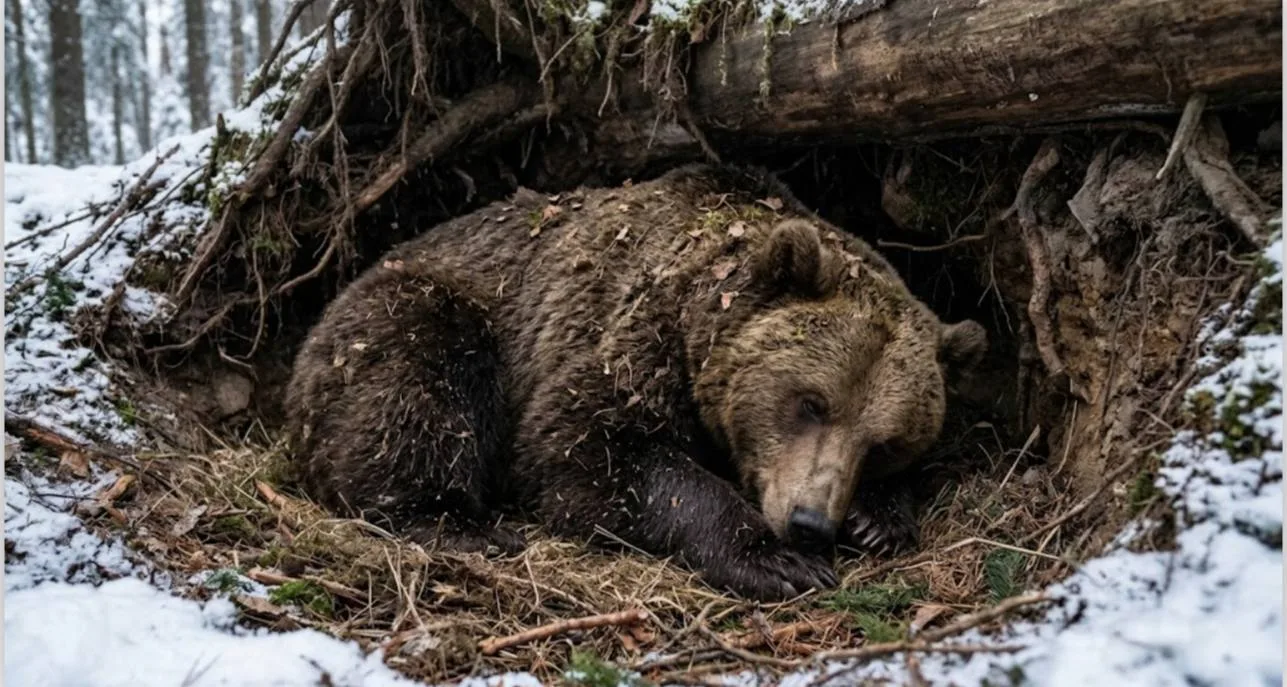 Ученый ТГУ: медведи не будут залегать в спячку рядом с городом.