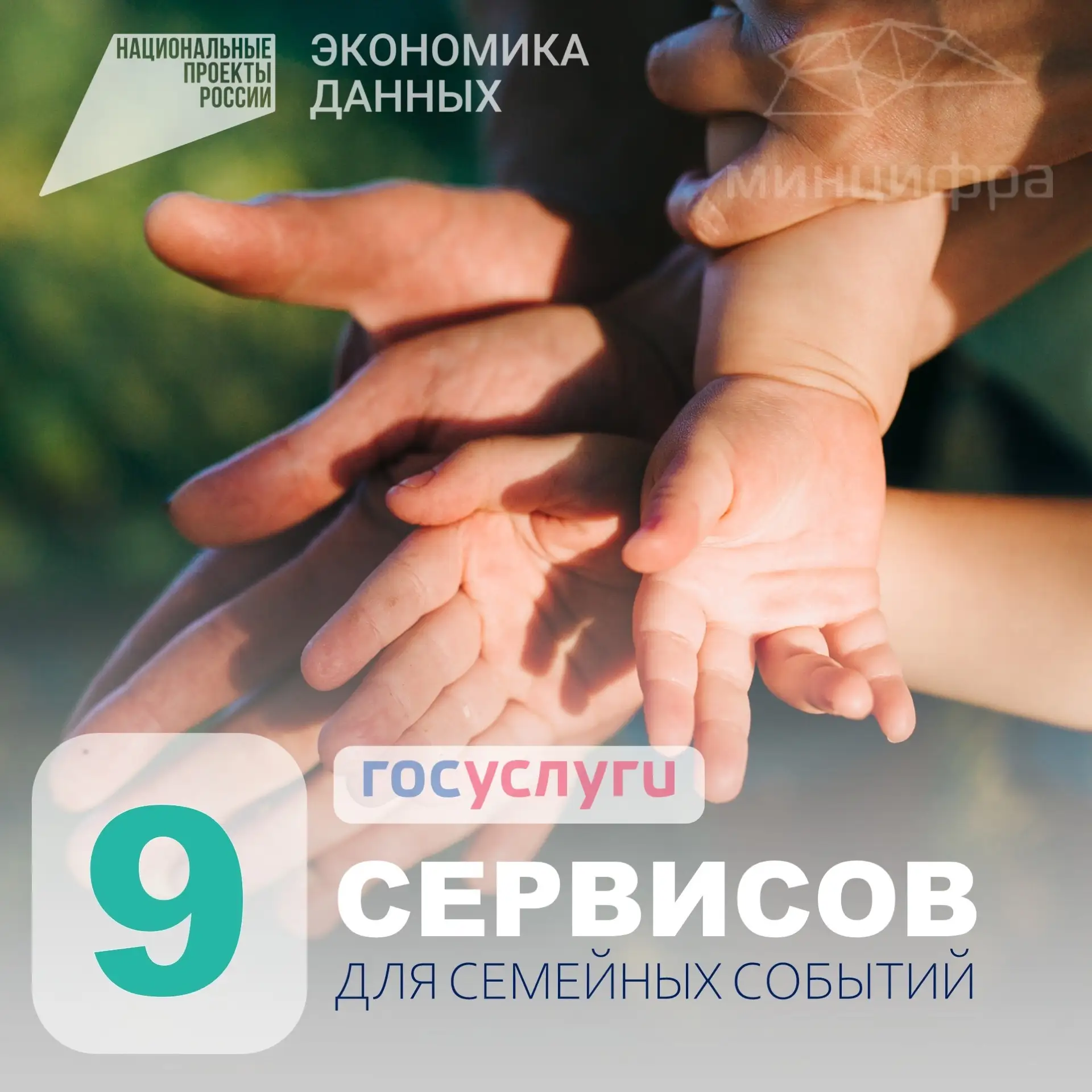👨‍👩‍👧‍👦 Забота и любовь в семье — с Госуслугами