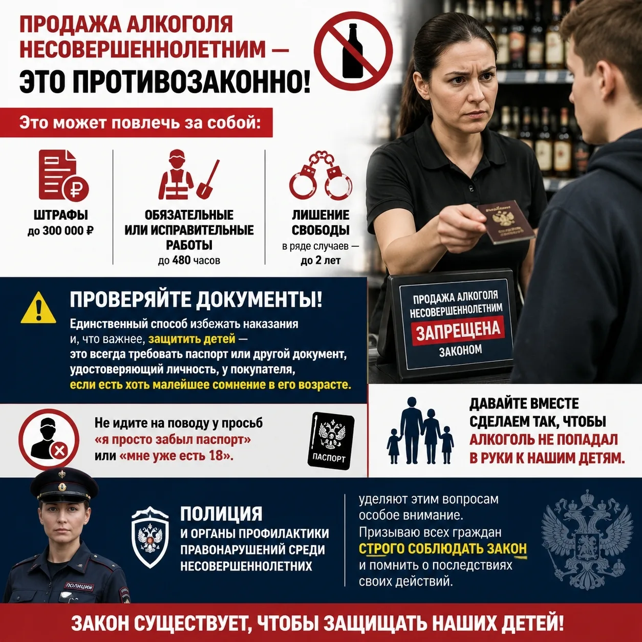 Ответственность за правонарушения, связанные с алкоголем: разъясняет старший инспектор ...