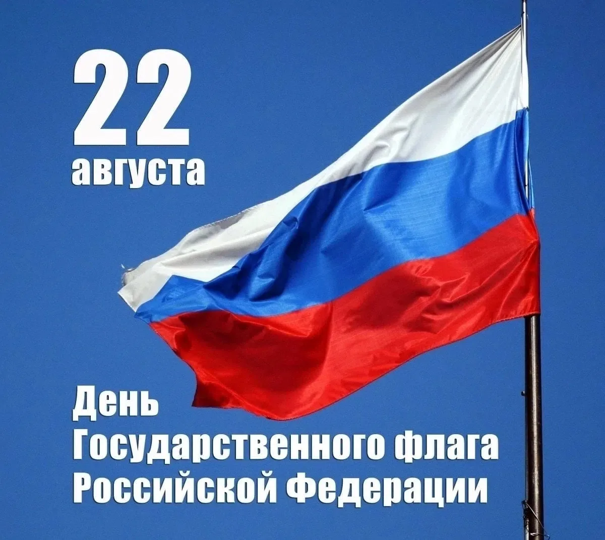 22 августа наша страна отмечает День Государственного флага Российской Федерации. Это д...
