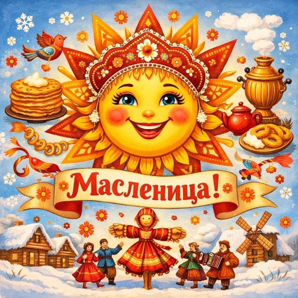 Весело, задорно и познавательно прошли Масленичные посиделки в ГБУ ОО ЗО "Великознаменс...