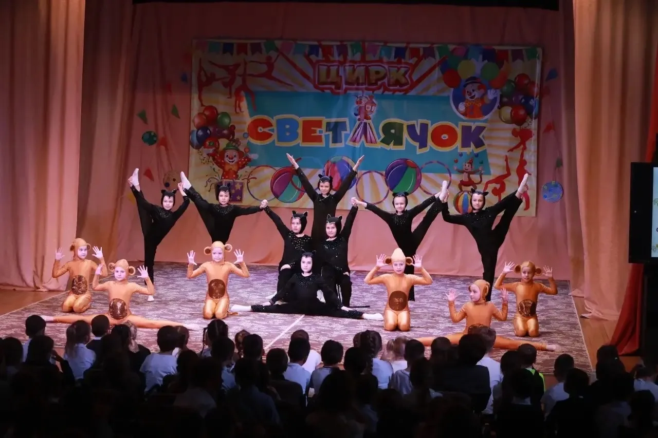 Цирк! Цирк! Цирк! 🎪    13, 16 и 17 марта на школьной сцене состоялись представления детской цирковой