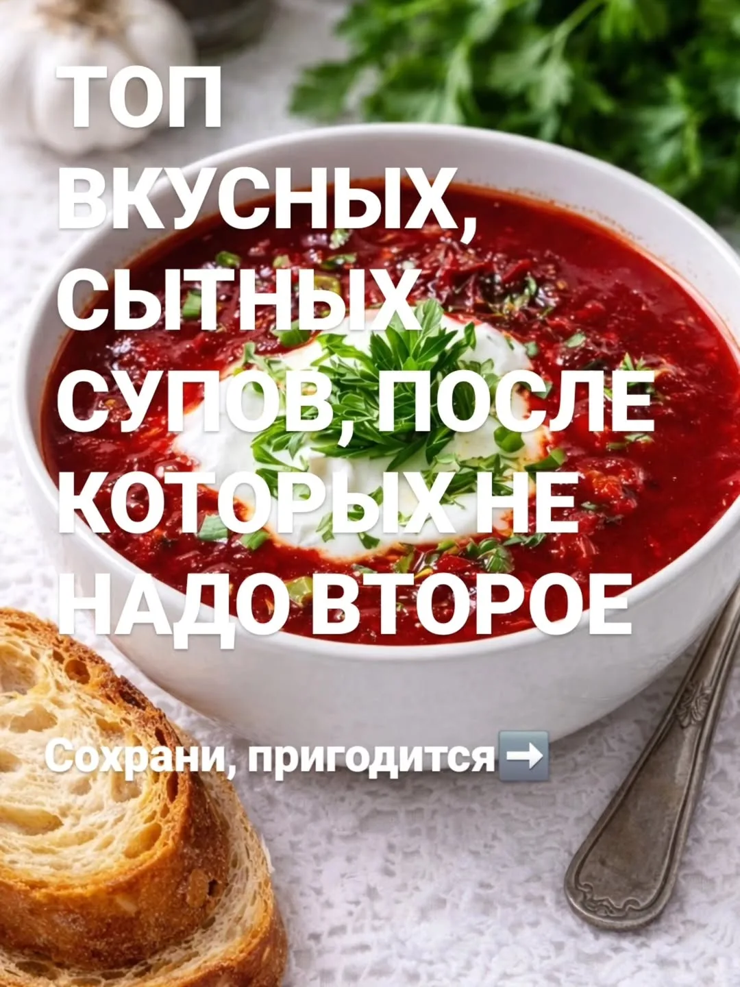 После праздников вкусные супчики, как раз, что надо.
