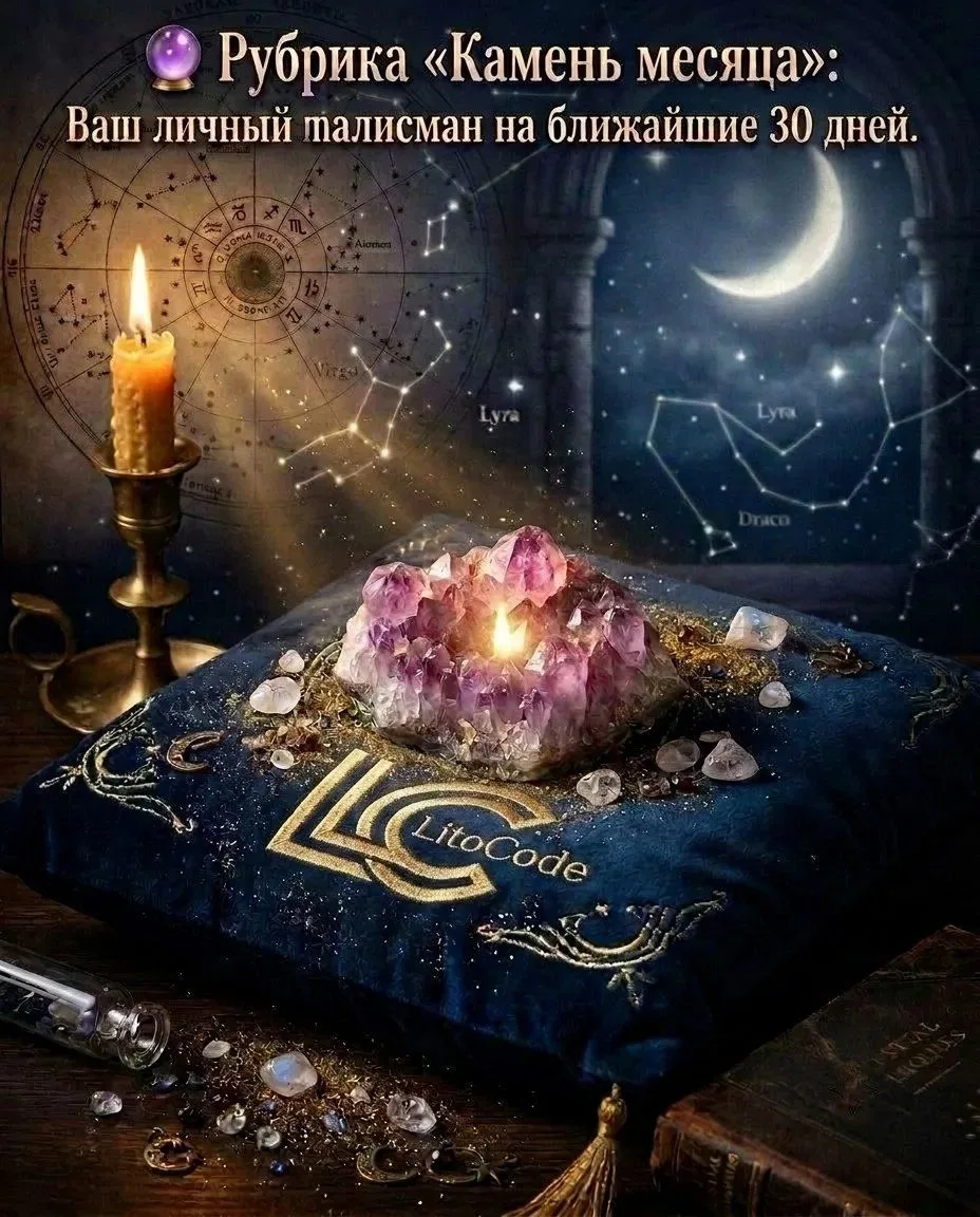 🔮 «Камень месяца»: Ваш личный талисман на ближайшие 30 дней.