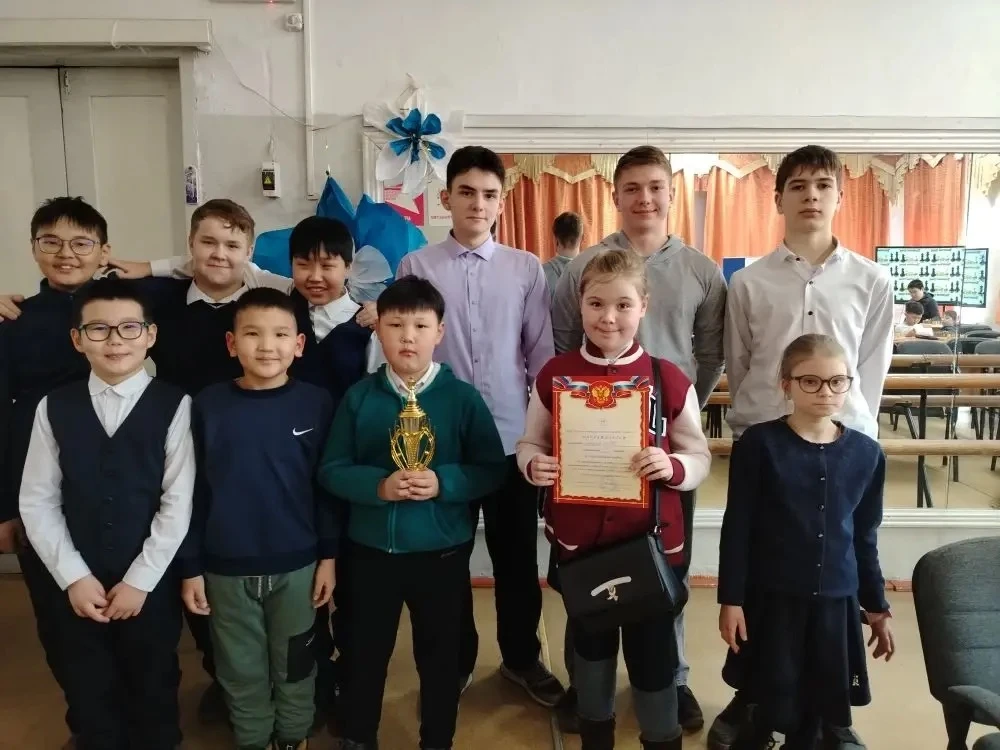 Команда СОШ№ 44 заняла