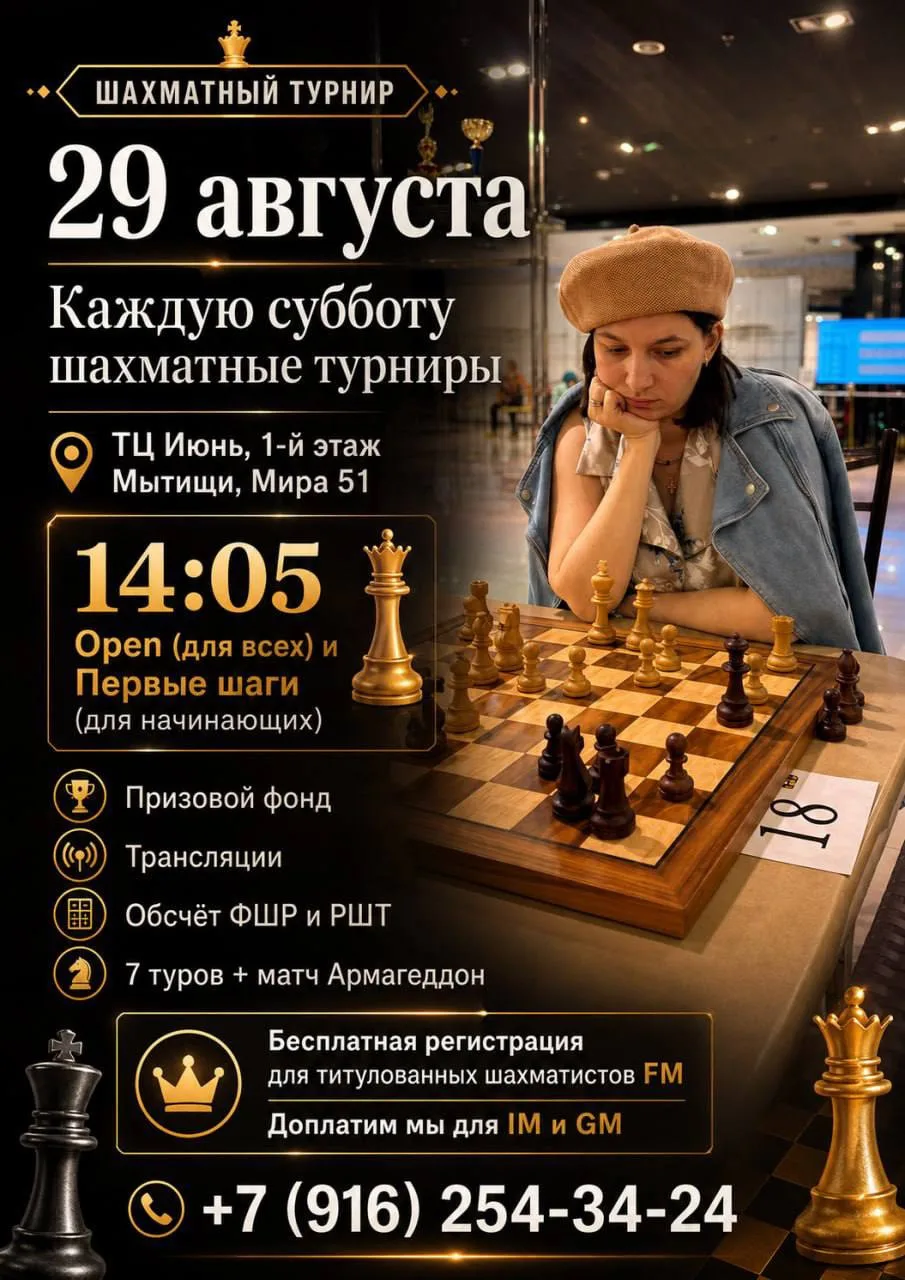 29 августа [суббота в Мытищах]