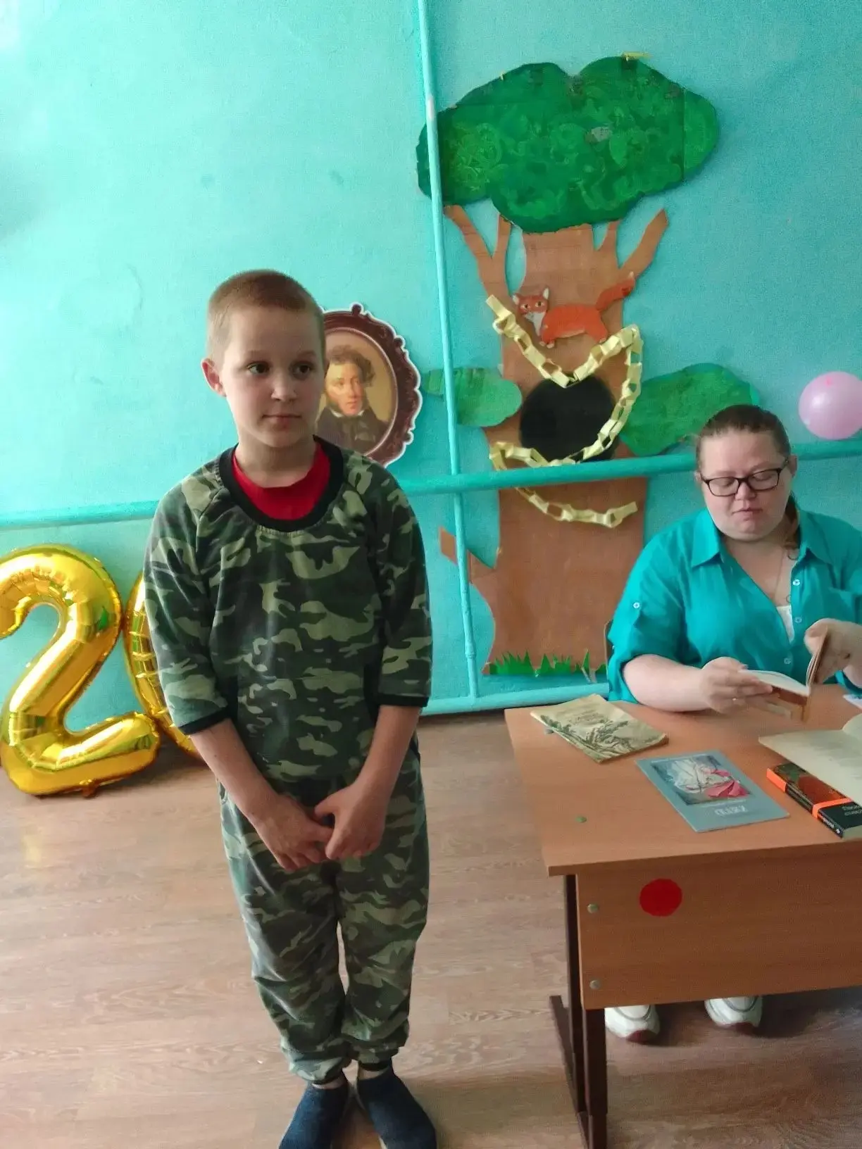 ✨ В пришкольном лагере «Солнышко» прошли громкие чтения! ✨