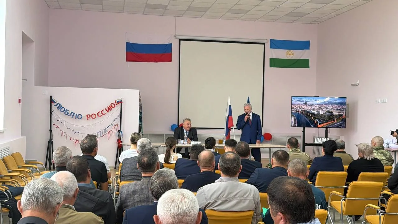 ⚡️ Продолжение рабочей поездки по Шаранскому району Республики Башкортостан. Общение с ...