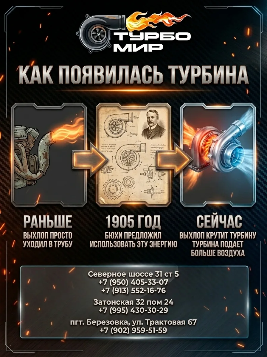 Сегодня турбина кажется обычной деталью. Но когда-то сама идея была почти дерзкой.
