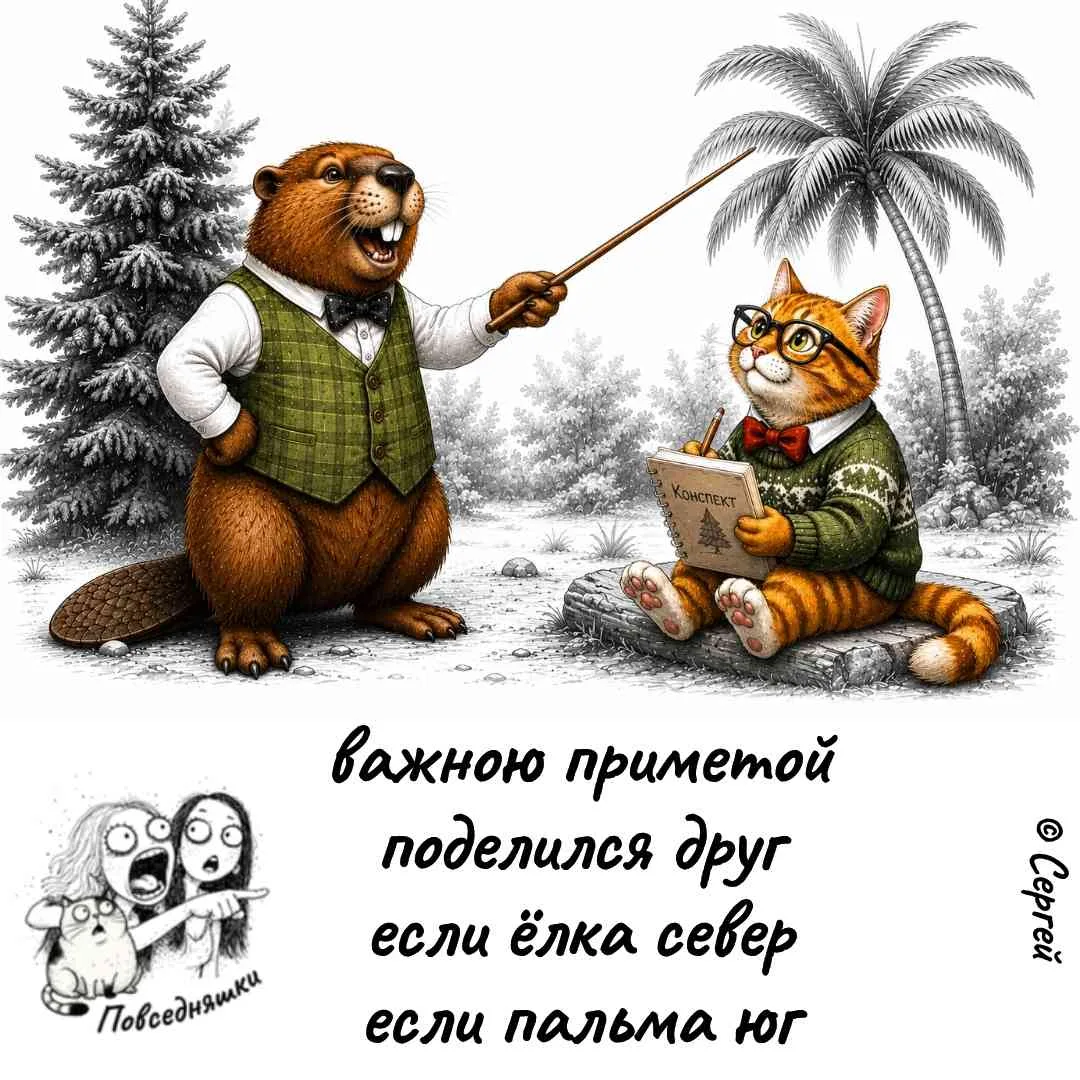 😺 Про народные бобриные приметы

🔆🔆🔆
Повседняшки
