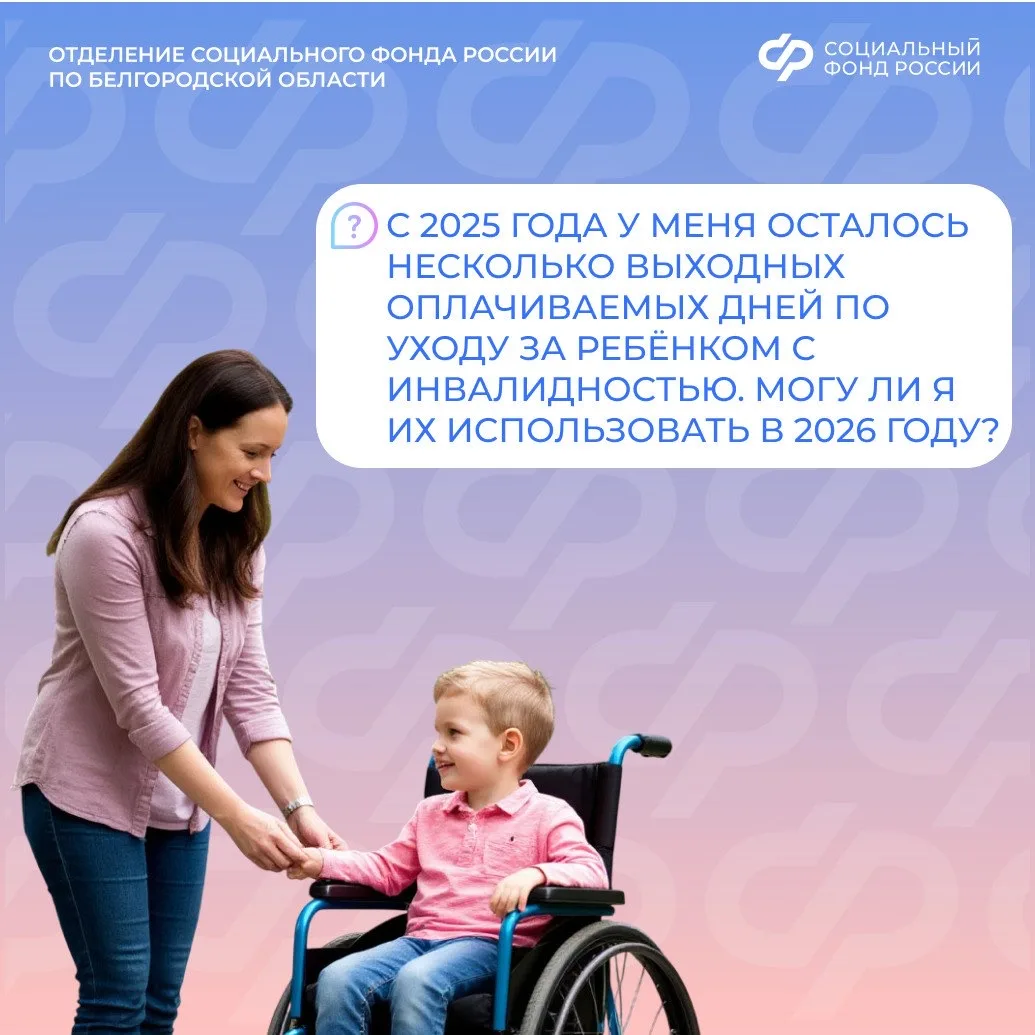 Друзья, хотим вам напомнить, как можно использовать дополнительные оплачиваемые выходные дни по уход