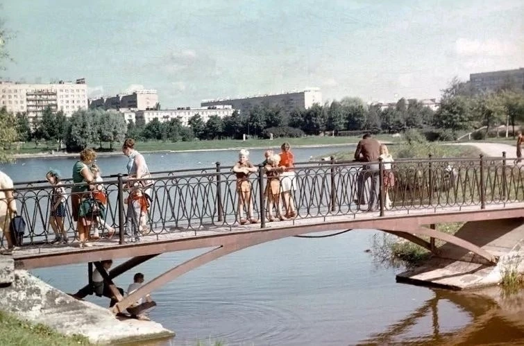 Парк Авиаторов в Петербурге, 1980-е годы