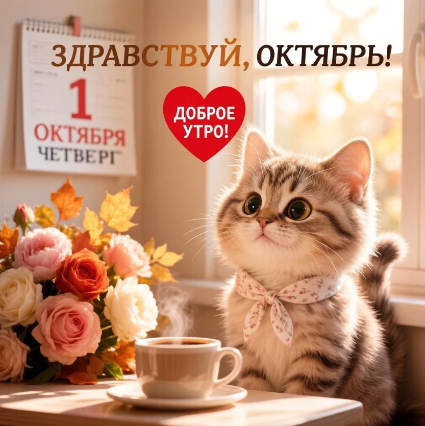 Доброе утро! 🌸❤😊✨