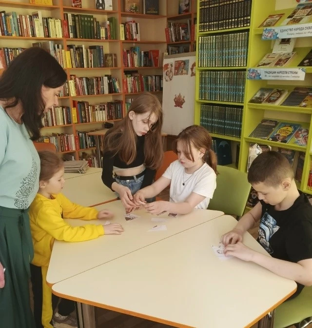 В библиотеке г.п.п. Чистые Боры состоялось увлекательное мероприятие для юных читателей...