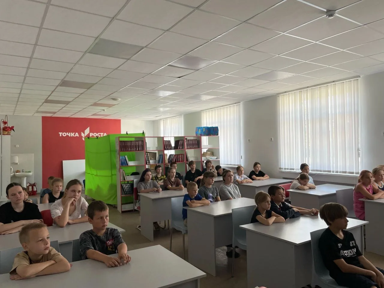 Проведение такого мероприятия в пришкольном лагере, где ребята посмотрели фильм «Анатом...