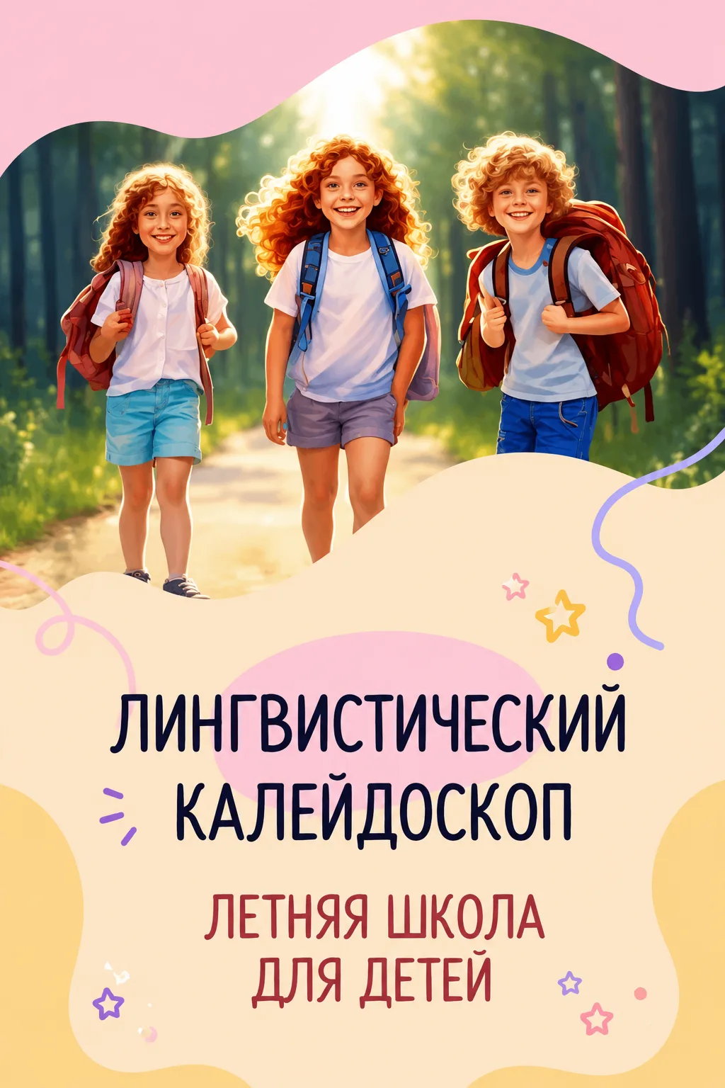 «Лингвистический калейдоскоп» – летняя школа, в которую дети ходят с удовольствием!

Кафедра иностра