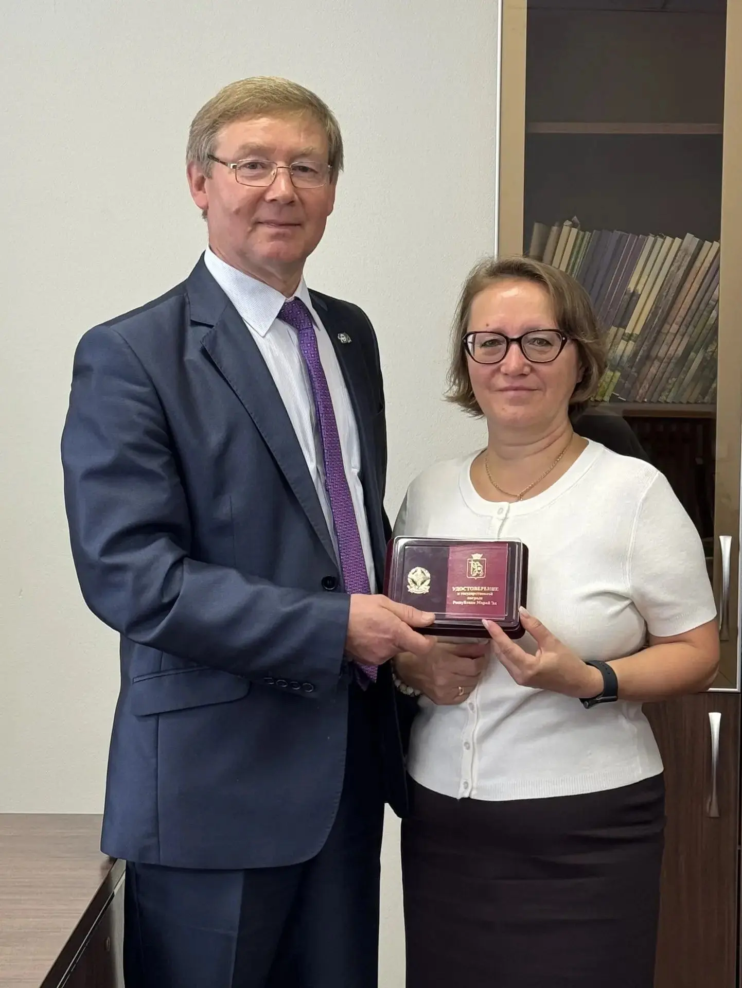 Заслуженная награда за профессионализм и преданность делу