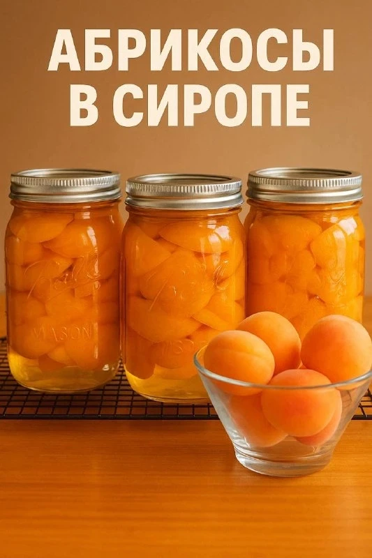 АБРИКОСЫ В СИРОПЕ