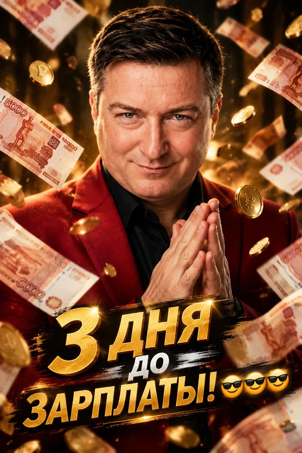 Понедельник день тяжелый 🥺 Но душу греет все же то, что три  денёчка до зарплаты остаё...