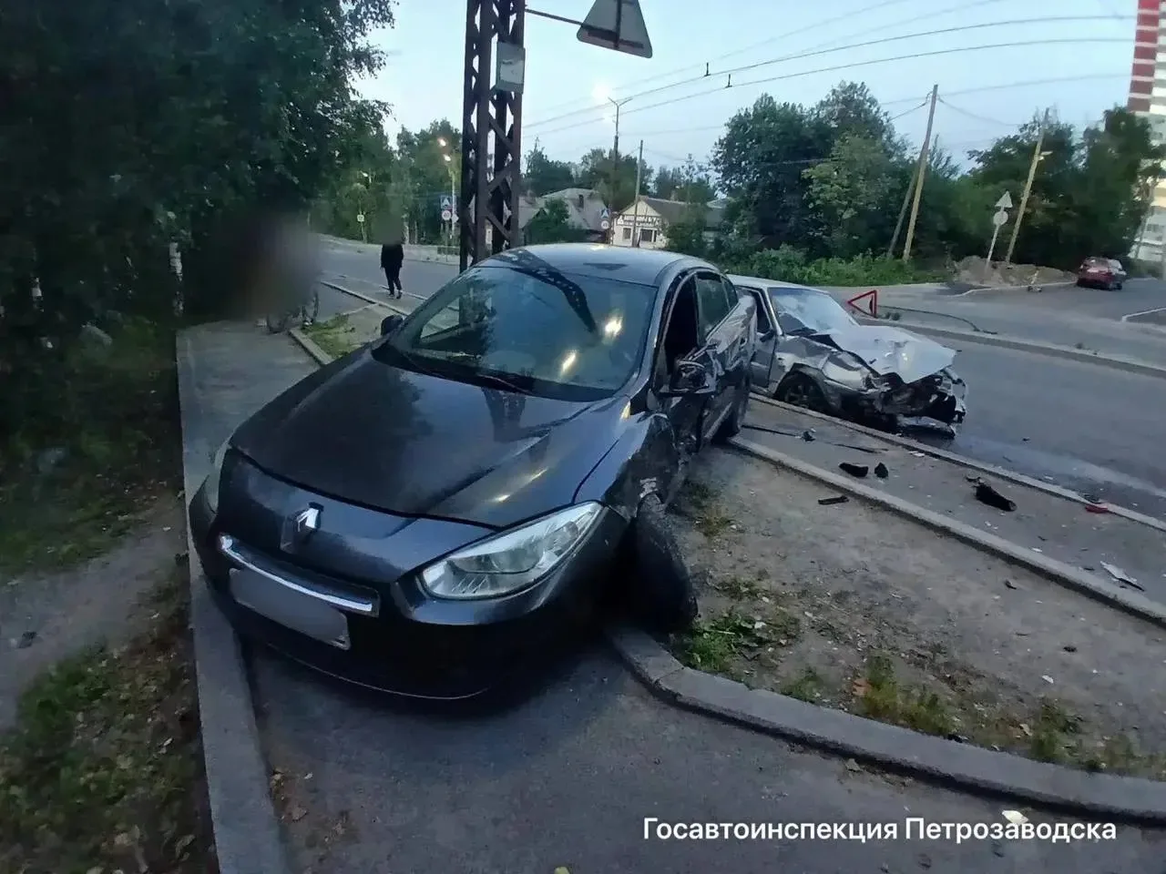 🚔 ДТП с неуправляемым автомобилем на пересечении Гражданской и Чапаева прокомментировали в ГАИ Петр