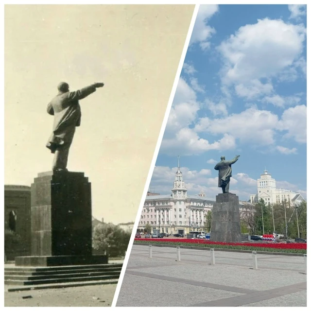 Площадь Ленина  Площадь Ленина не была местом прямых боевых действий, но стала символом террора, кот