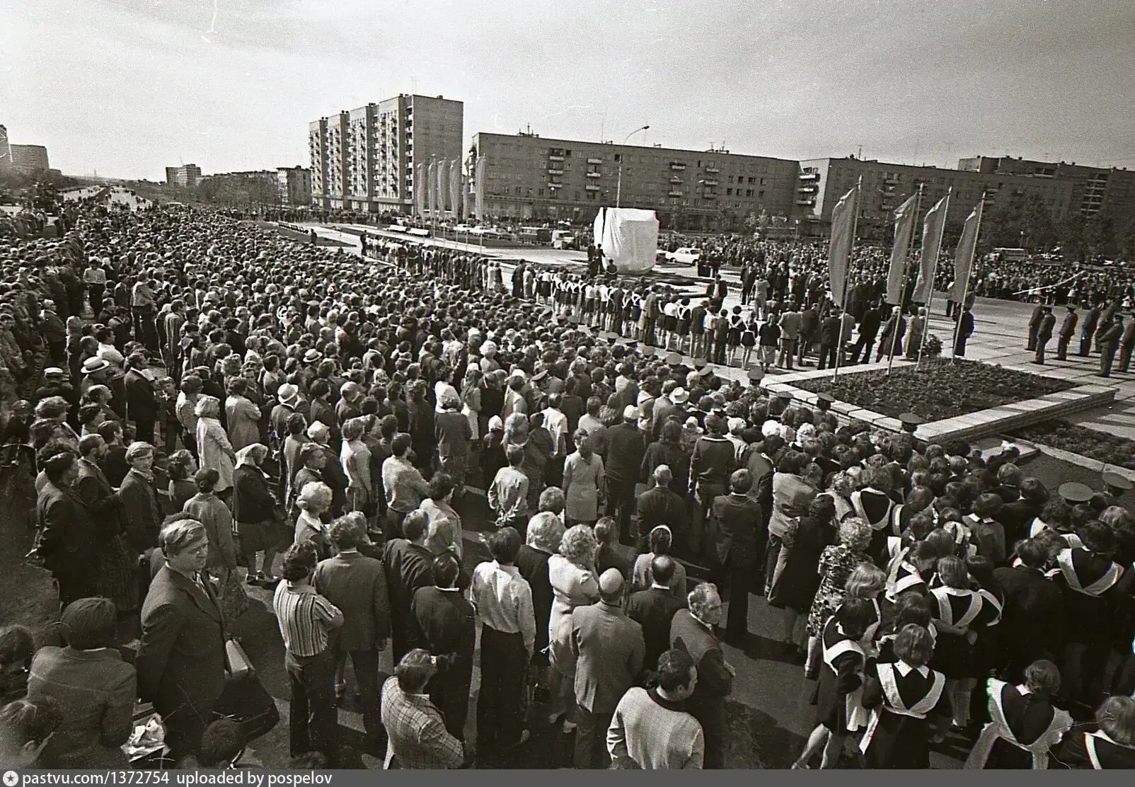 Открытие памятника Дзержинскому. 1977 год, 8 сентября.