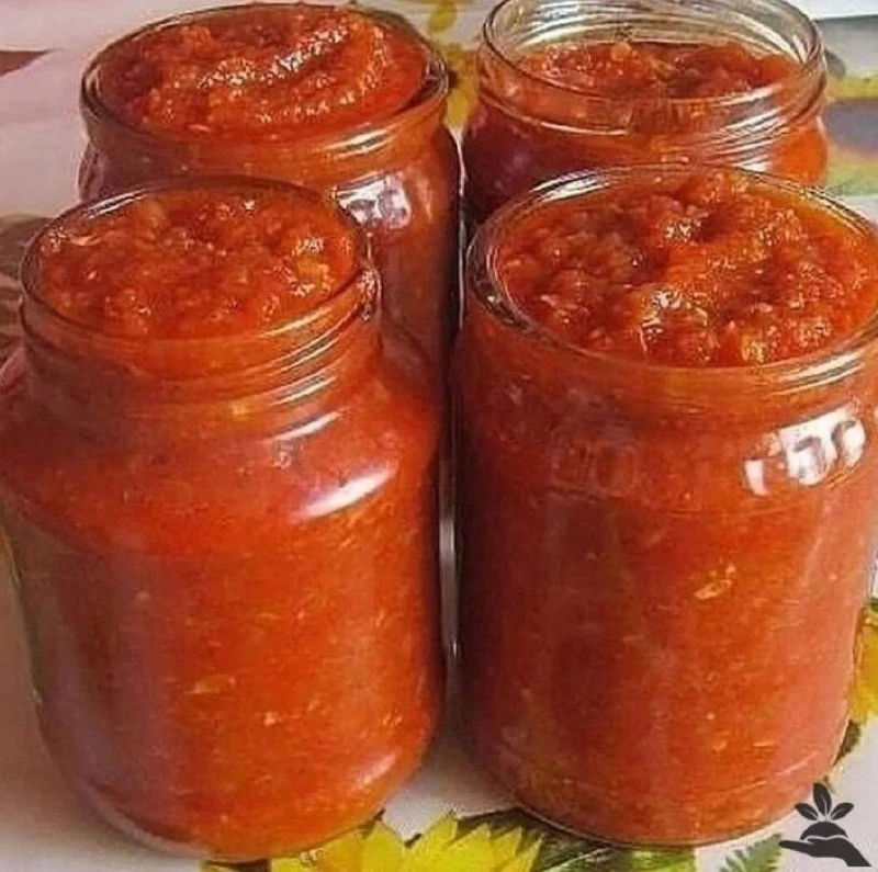 Κабачковая аджика - вкусно, пpосто и быстpо