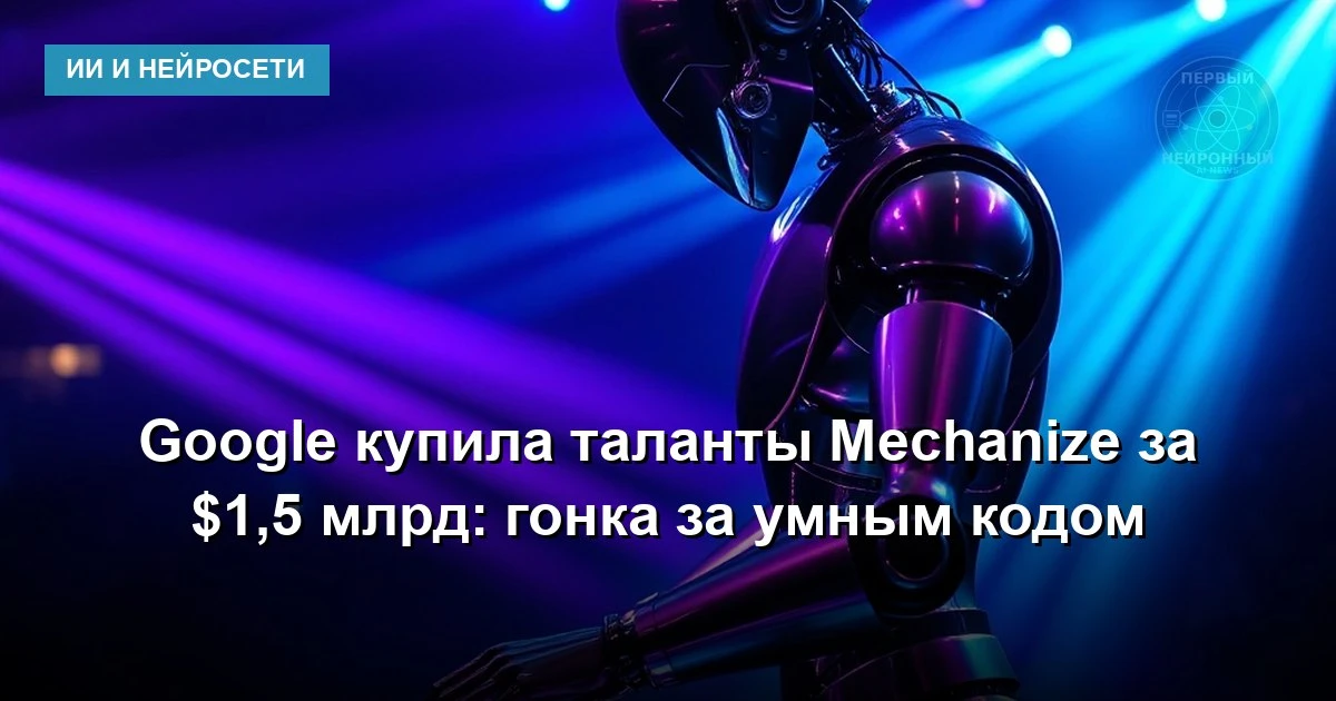 Google перевела сооснователя Тамаю Бесироглу и команду из десятка инженеров Mechanize в...