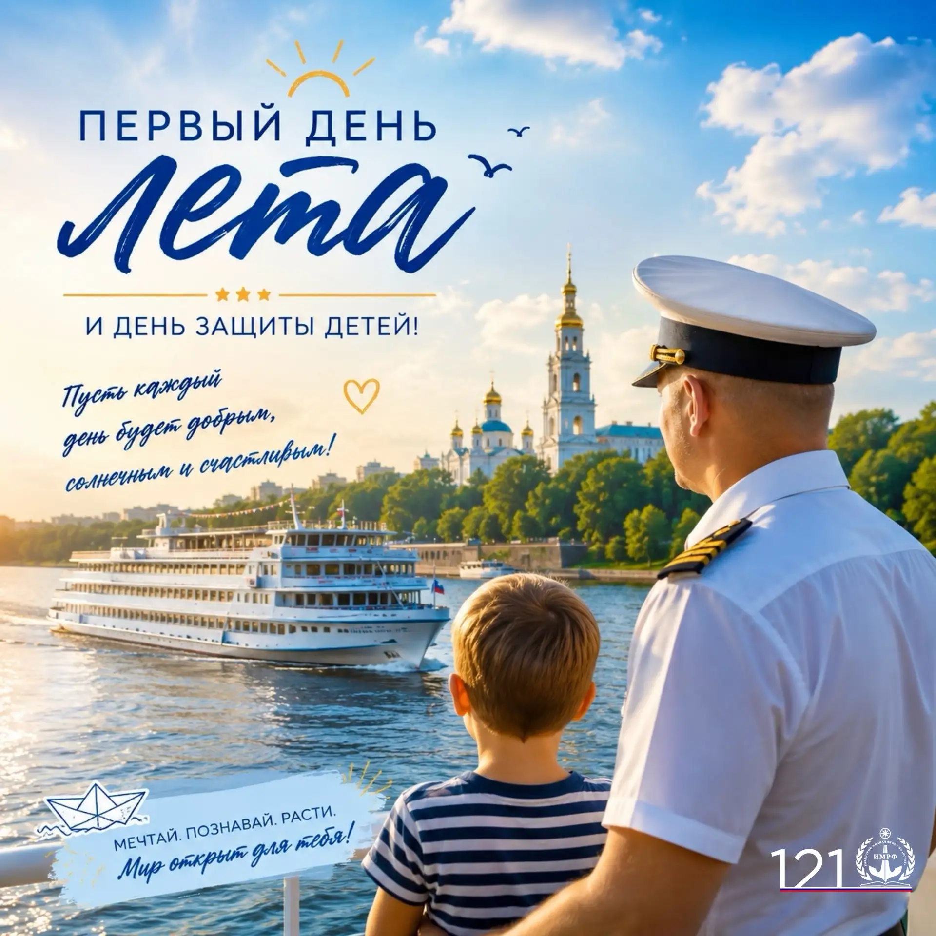 🚢 Первый день лета – особенный день!
