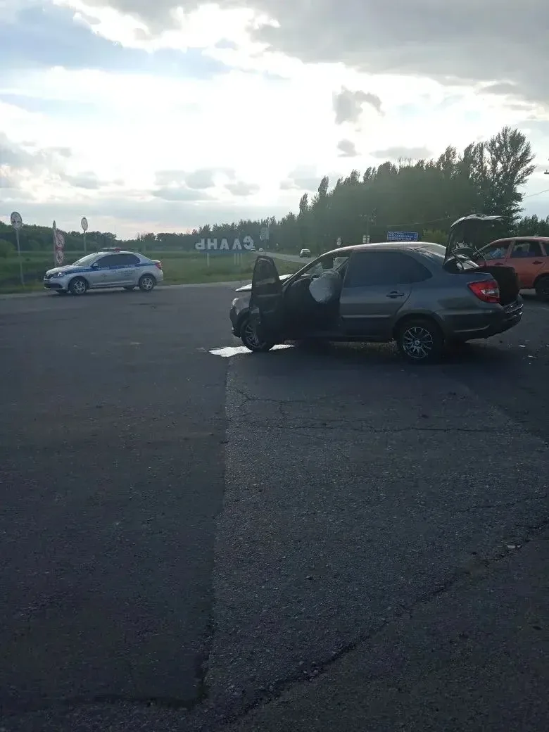 ДТП на Пионерской возле АЗС.