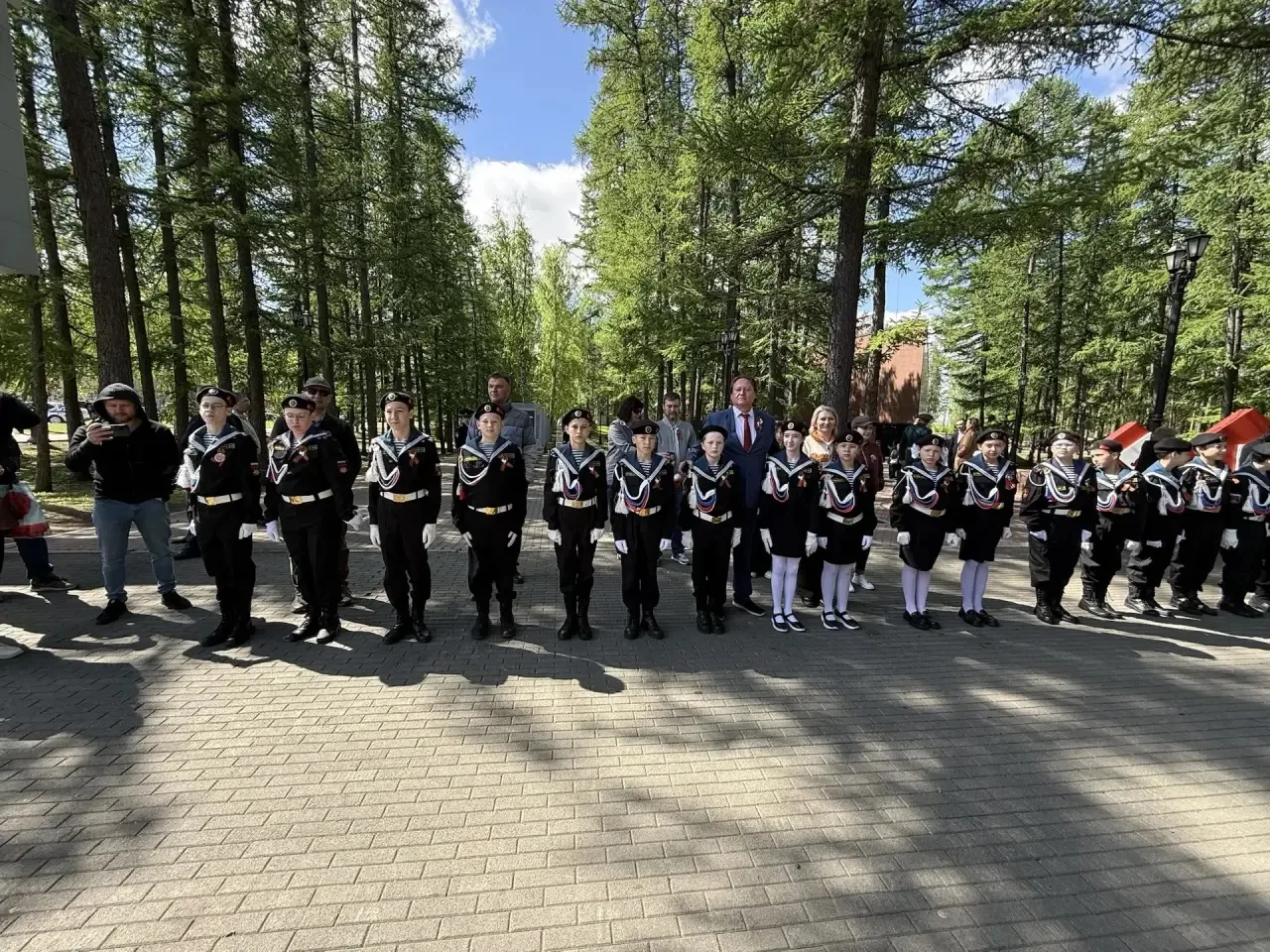 Кадеты Советского отделения школы №27 Республиканского военно-патриотического кадетского центра морс