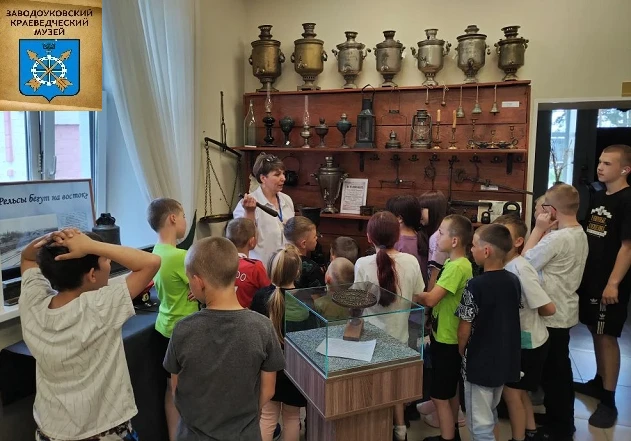 Юные исследователи из пришкольного лагеря села Горюново совершили познавательное путешествие в Завод