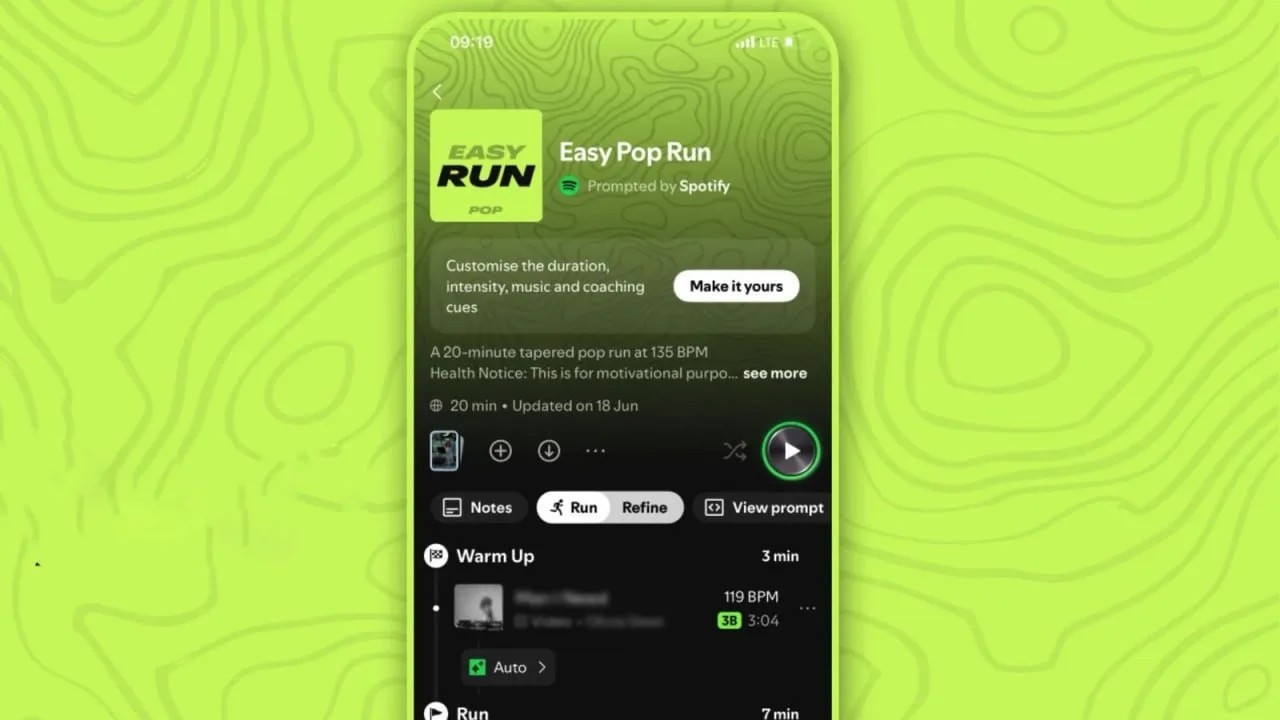 Spotify научил плейлисты подстраиваться под темп бега

Spotify запустил новый режим для бега Running