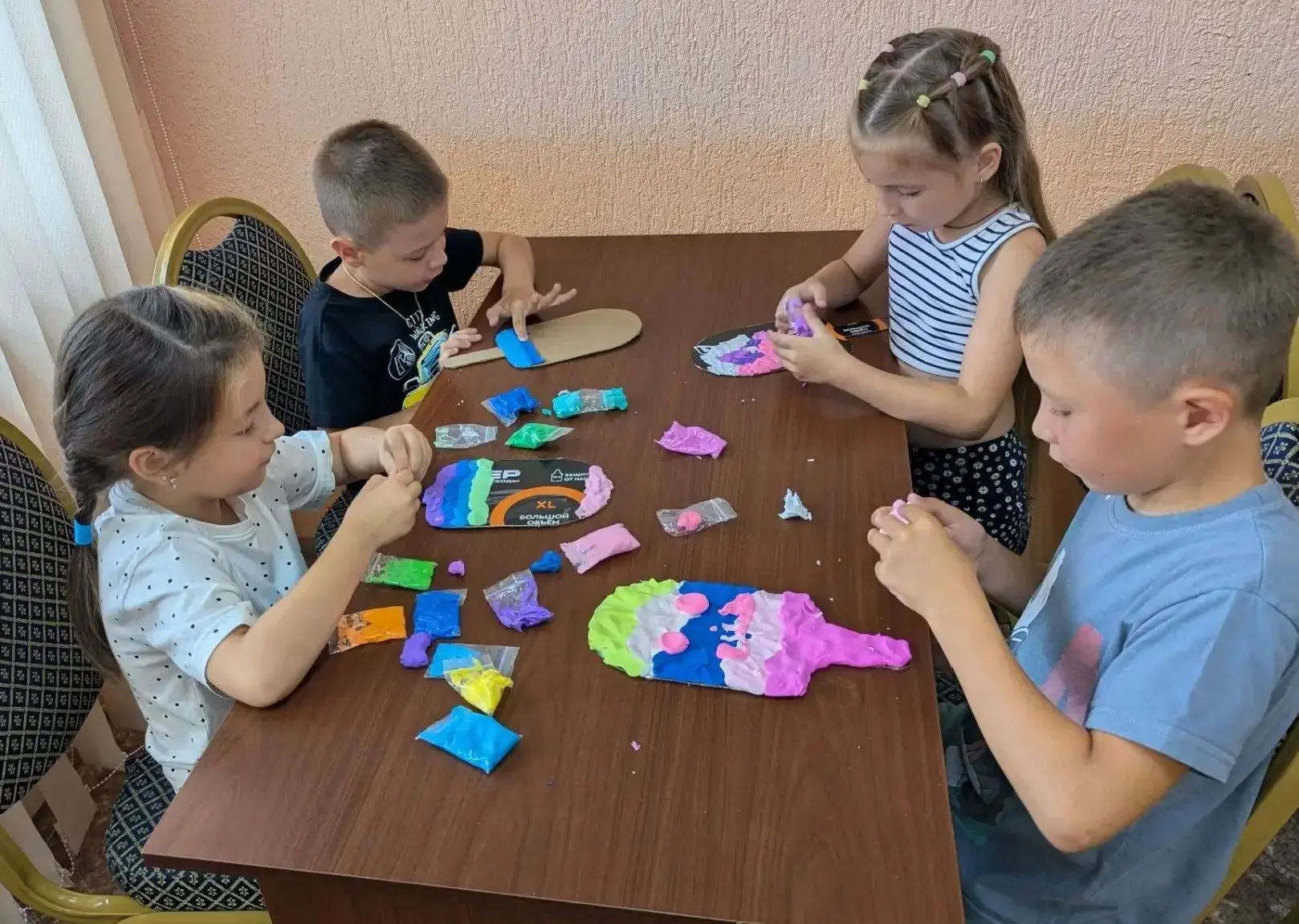 ✅ В рамках реализации проекта «Создание игротерапевтической службы «Мы рядом», на занятиях психолога
