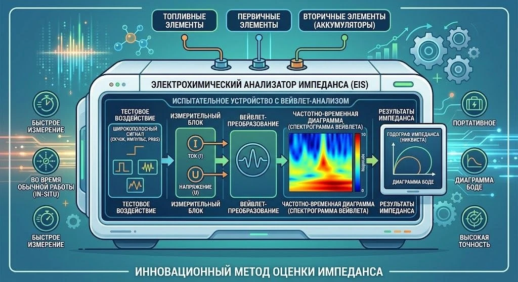 КНИТУ-КАИ улучшил диагностику электрохимических источников энергии 🔋