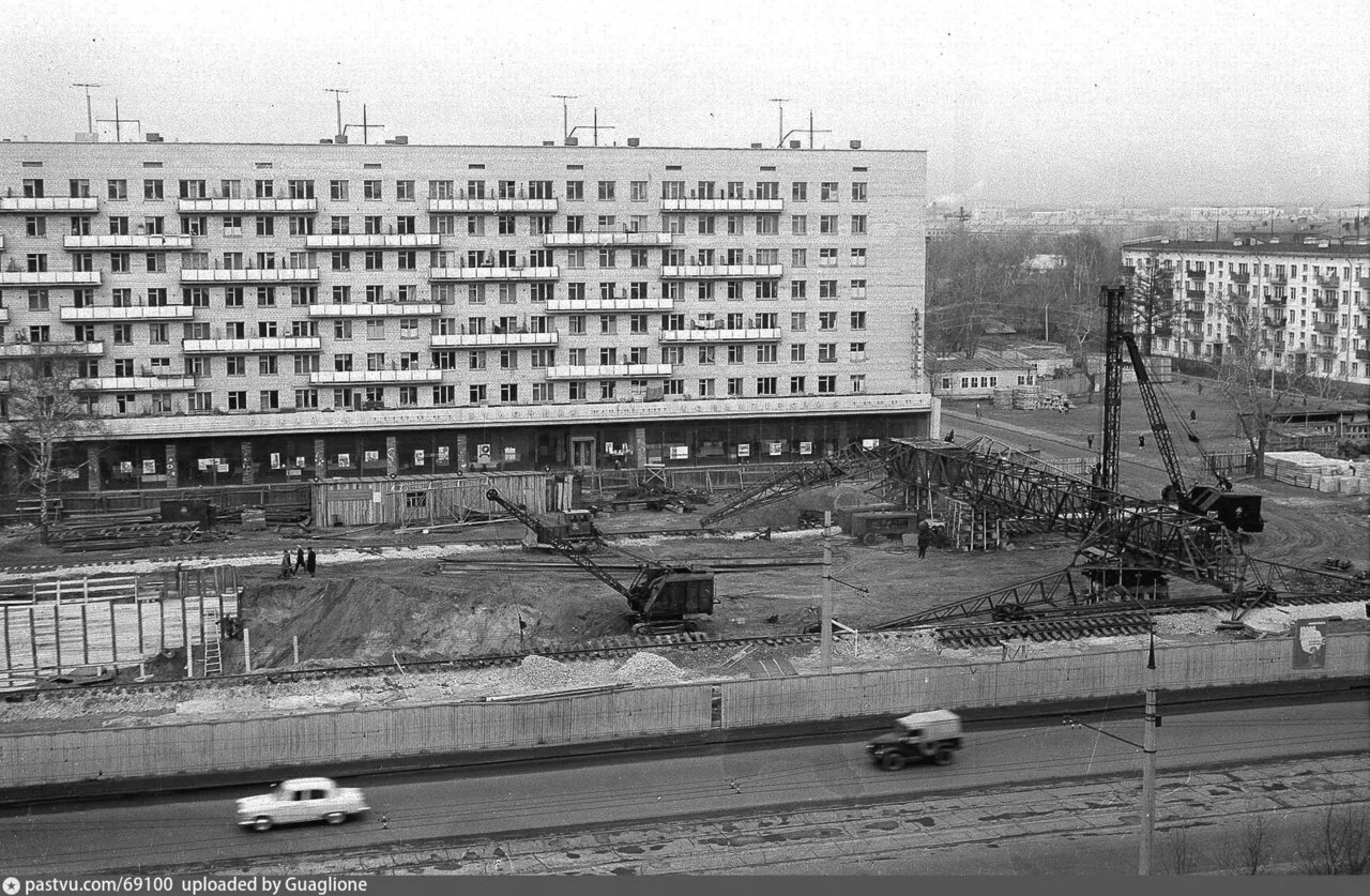 Преображенка. Возведение станции метро. Фото №1