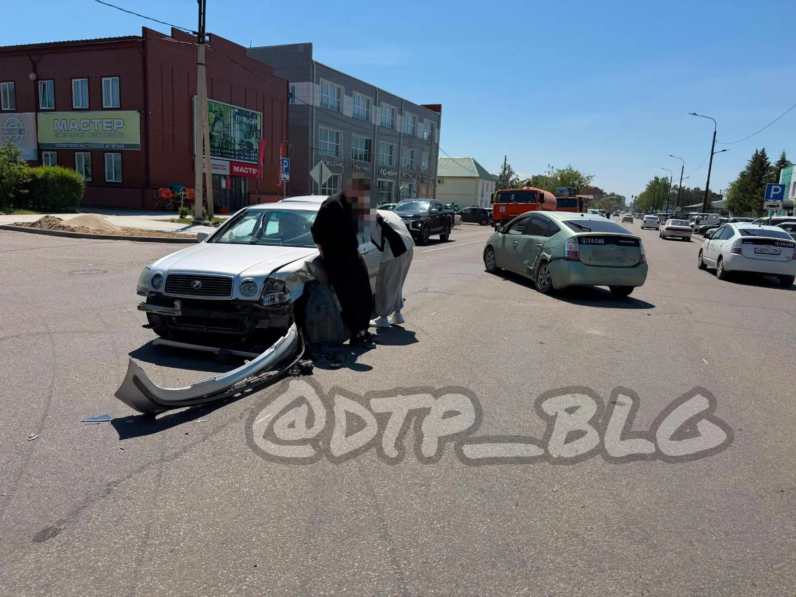 Мухина Заводская дтп, водитель автомобиля Приуса не пропустил автомобиль Прогресс