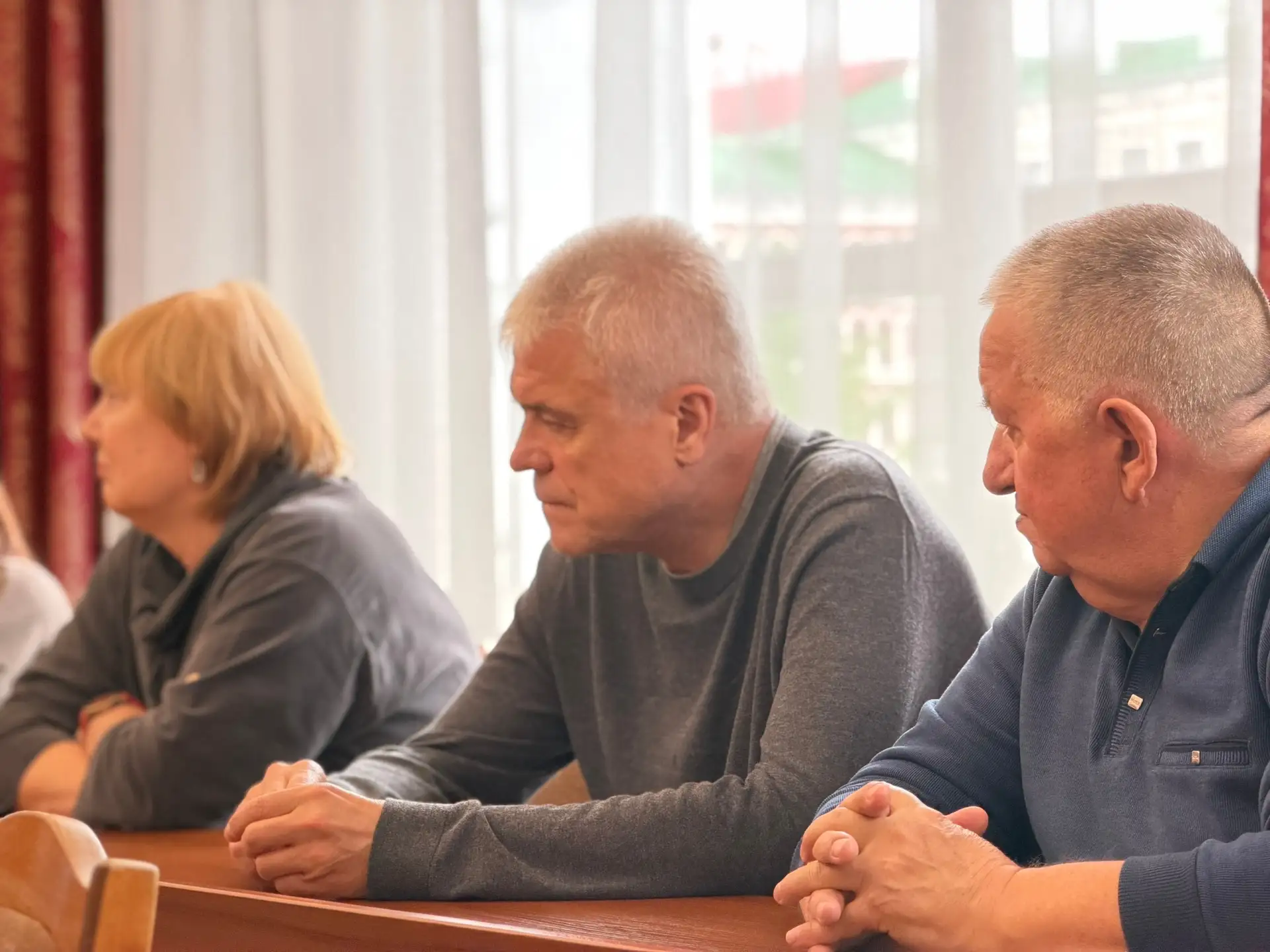В малом зале администрации города состоялась встреча с представителем Министерства внутренних дел. Г