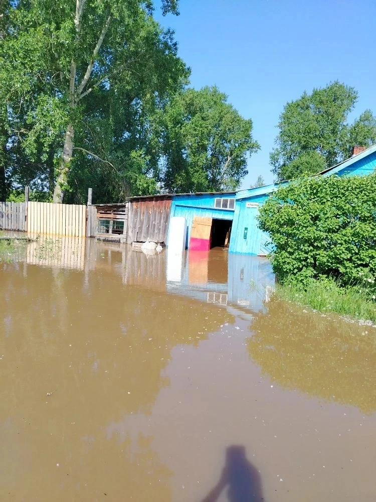 Под Нижним Тагилом заливает сады и поселки. Из-за перелива воды через дамбу на реке Шайтанка под вод