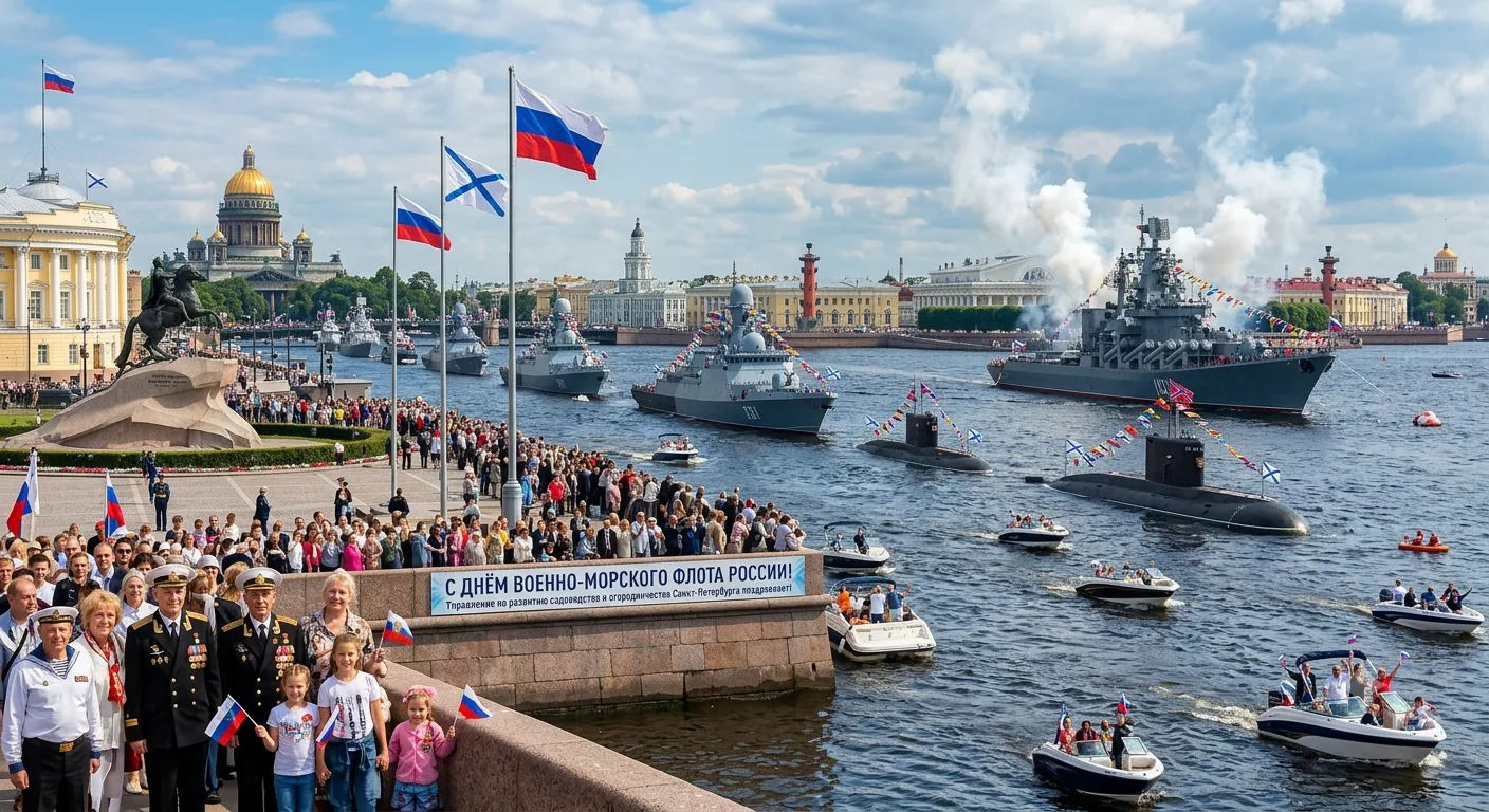 ⚓ С Днём Военно-Морского Флота России!

Управление по развитию садоводства и огородничества Санкт-Пе