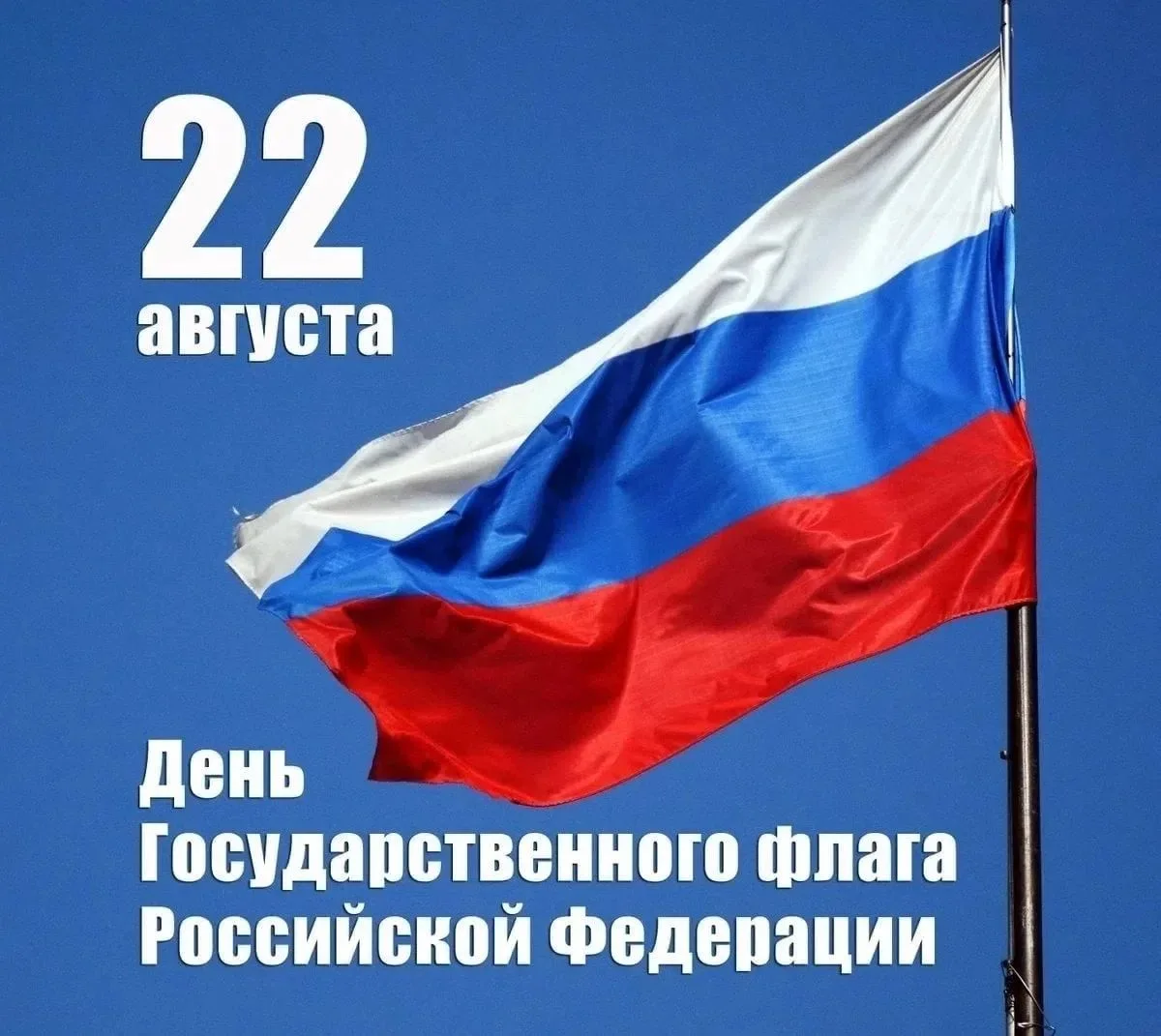 22 августа наша страна отмечает День Государственного флага Российской Федерации. Это д...