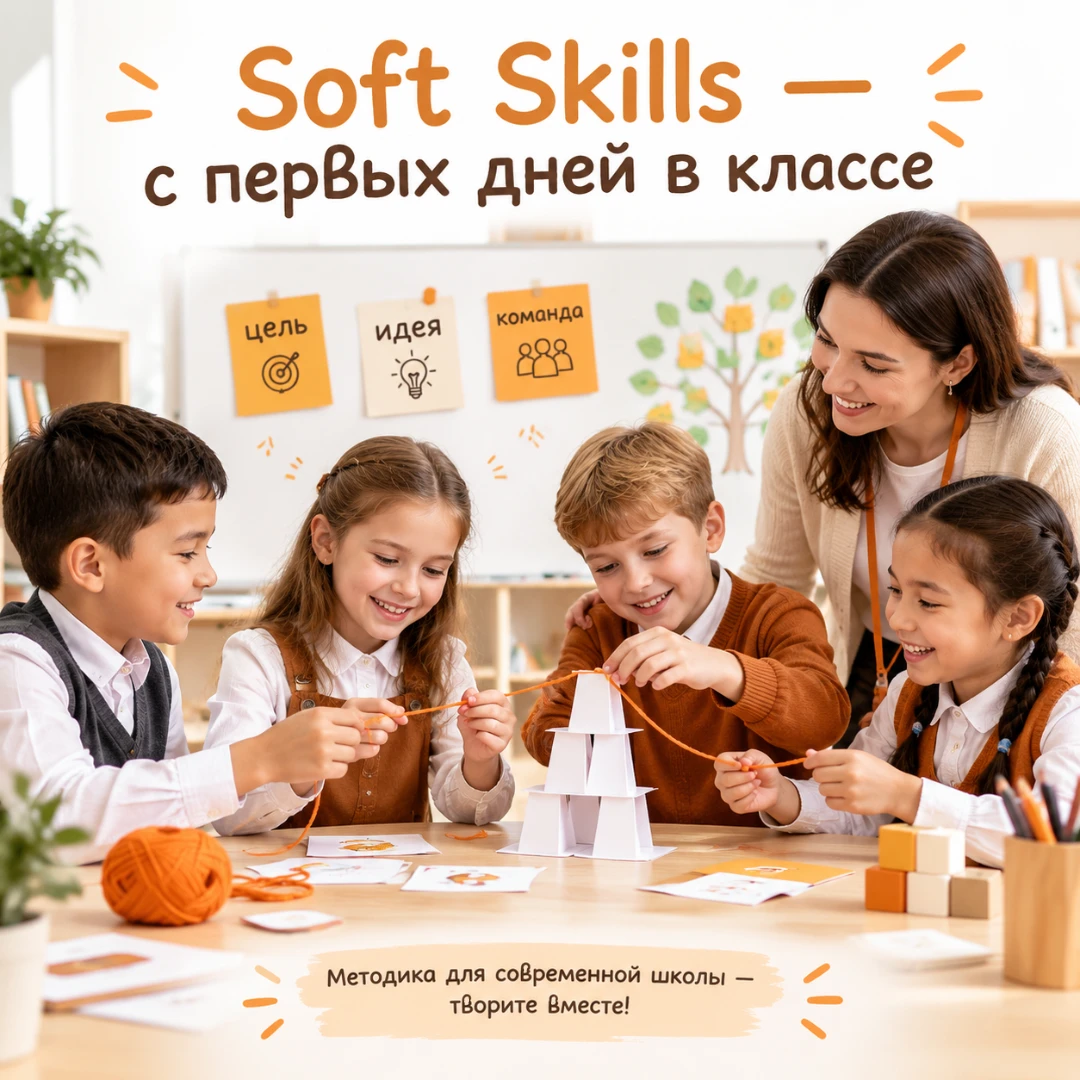 🙋‍♀️ Soft Skills в действии: как развивать гибкие навыки у школьников?