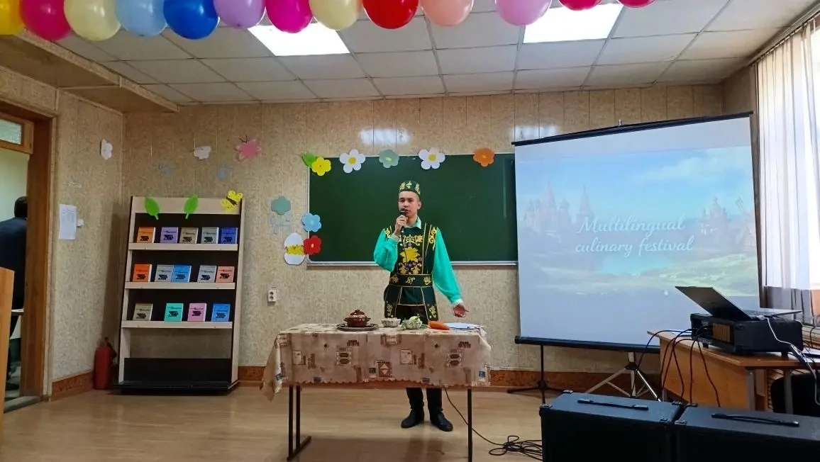 🎉 Суворовец Ростислав Ахманаев - участник Мультилингвального кулинарного фестиваля! 🥳
