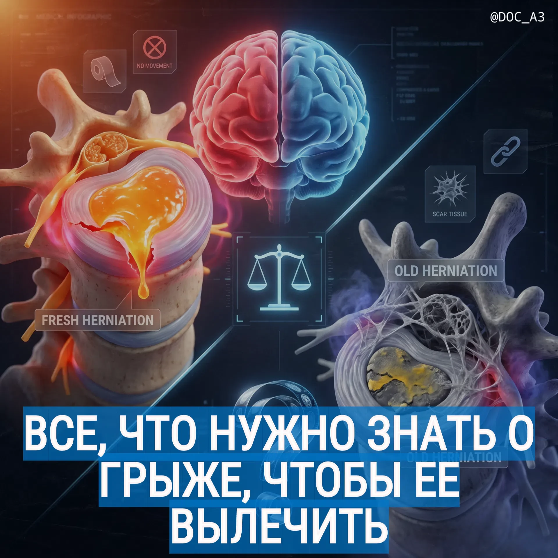 Всё, что нужно знать, чтобы вылечить грыжу диска