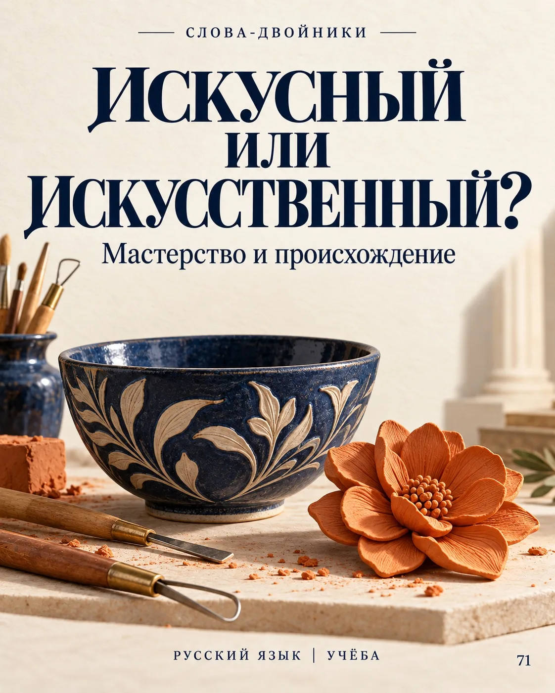 🎨 Искусный мастер может сделать искусственный цветок