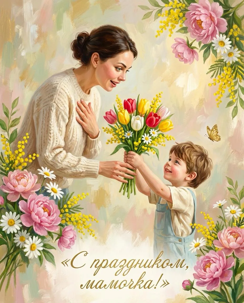 🌷 С 8 Марта, дорогие девушки и женщины!  Поздравляем с самым нежным весенним праздником!  К этому дн