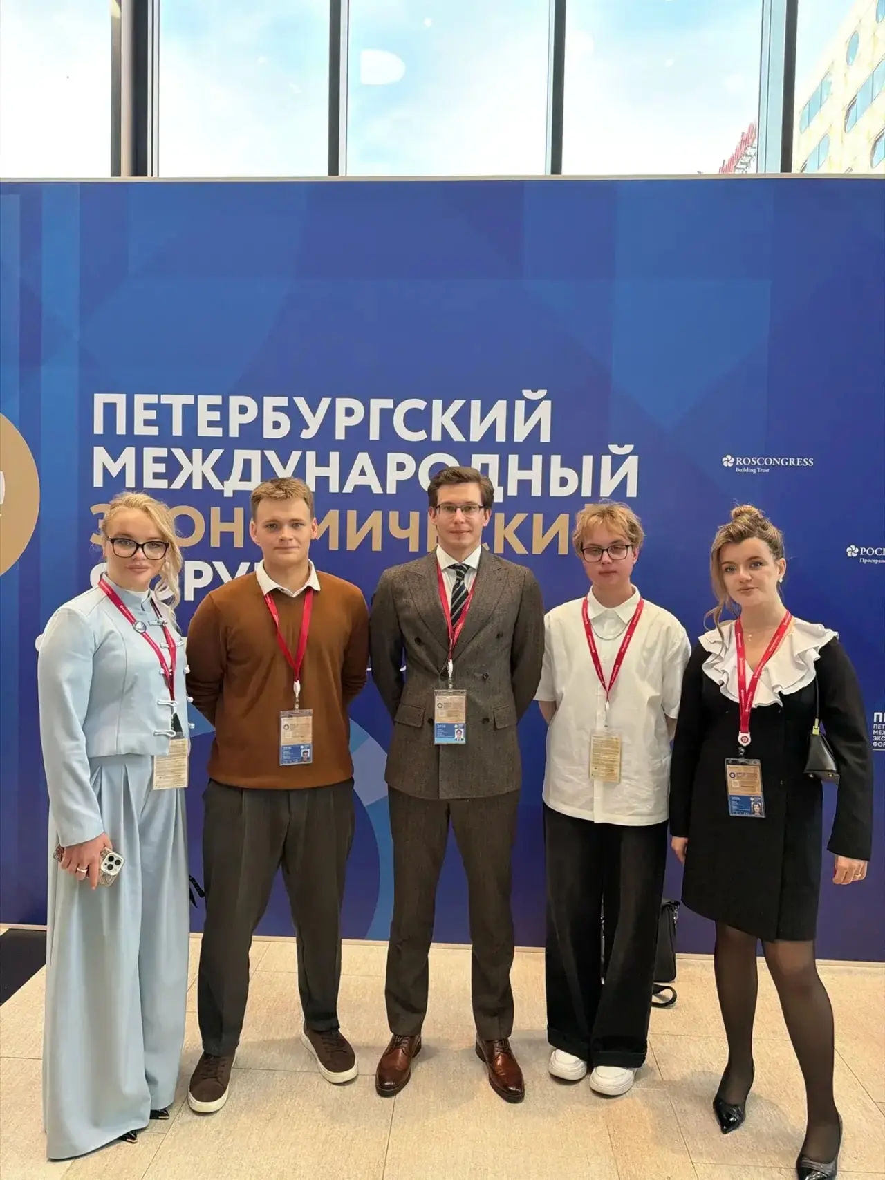 Выпускник Домодедовской гимназии №5 Григорий Романишин принял участие в Молодёжном дне ПМЭФ в состав